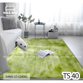 Thảm Lông Trải Sàn Mẫu Hình Thoi - Mẫu Mới Update- Size 1mx1m6 - 2mx1m6