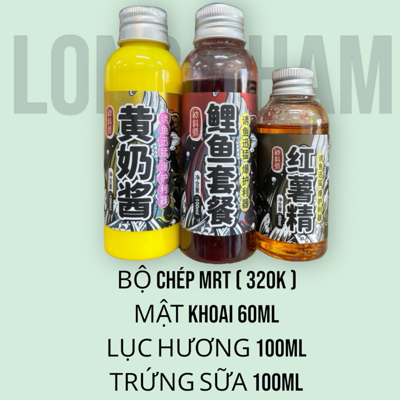 BỘ TINH MÙI MRT CÂU CHÉP ( BỘ 3 CHAI )
