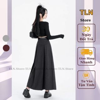 váy xòe xếp ly  mặc 2 mặt 2023 chất RuBy Hàn Cao Cấp phong cách douyin Đi Chơi, Công Sở, Dự Tiệc Sang Trọng M12-TLN