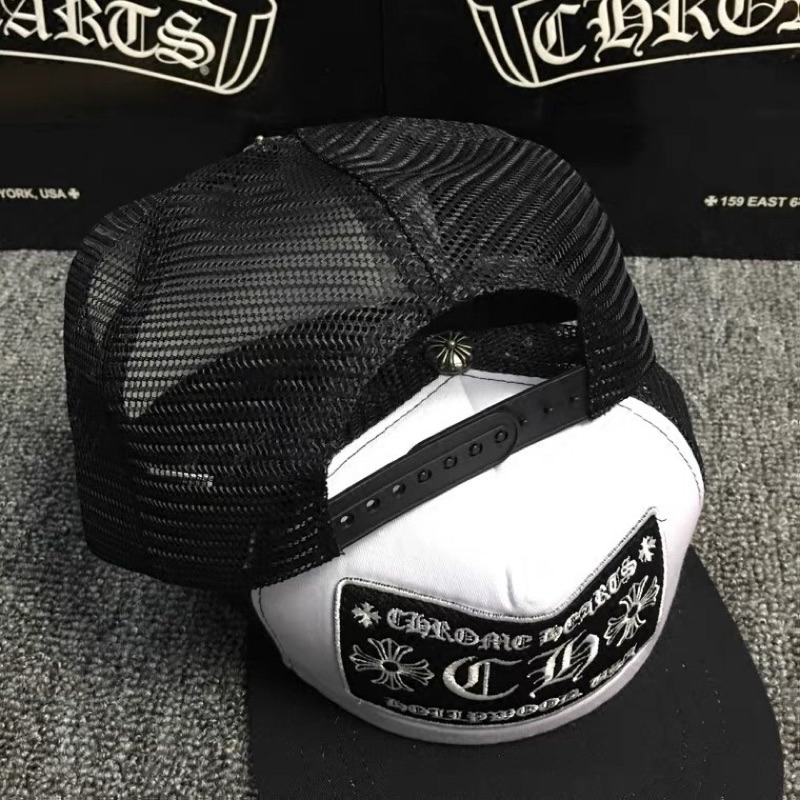 Nón lưỡi trai Chrome_hearts hoạ tiết thêu thời trang nam nữ