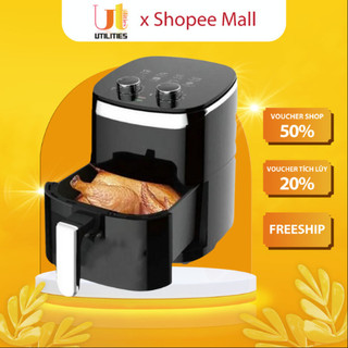 Nồi Chiên Không Dầu Smart Gadgets 10L Chính Hãng, Công Suất Lớn 1500W, Chiên Nướng Đa Năng, Tiết Kiêm Điện, An Toàn