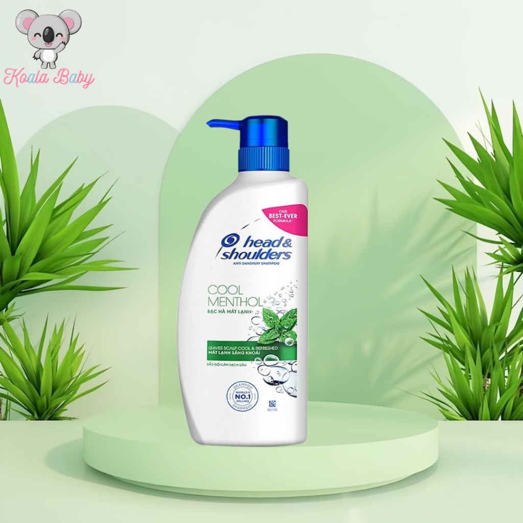 H&S Dầu Gội 850ml - Mát Lạnh Bạc Hà
