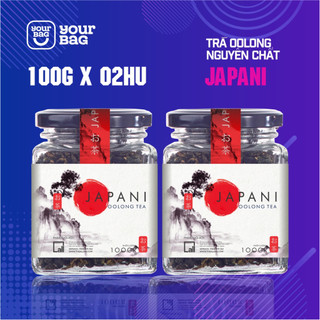 Trà OLong - Oolong Japani (100gr x 02 Hũ). Hương thơm thanh khiết - yourbag
