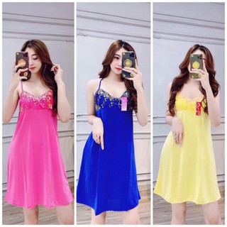 Đầm Nữ  Đầm Thời Trang Thun Lạnh Dây Nhuyễn Mặc Nhà Hàng Công Ty Thiết Kế Xuất Khẩu Cao Cấp