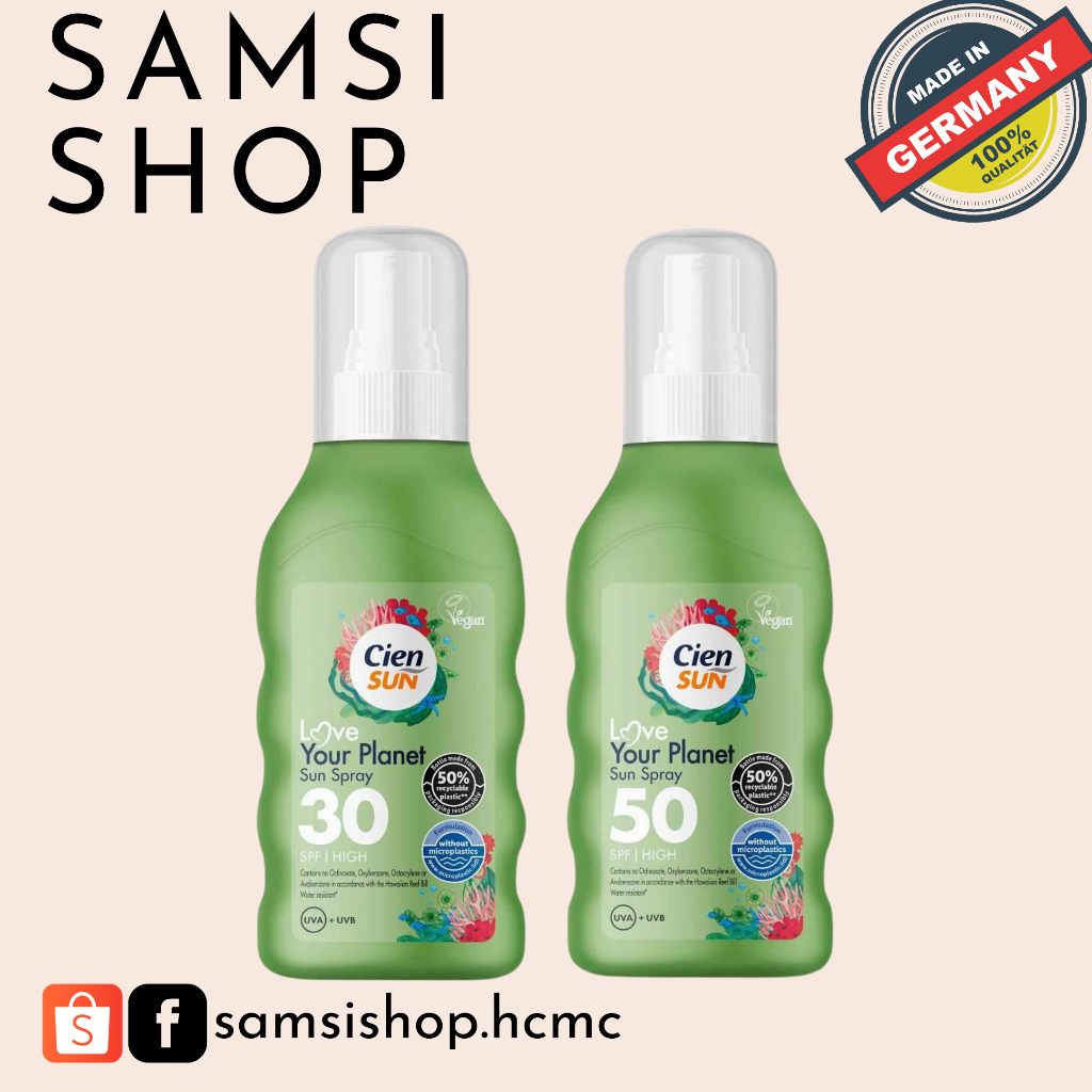 Kem chống nắng Cien Sun Love Your Planet , 200ml 🌞🌿🌍💧