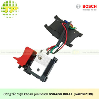  Công tắc máy khoan pin Bosch GSR 180-LI  GSB 180-LI  2607202330   Chính Hãng  