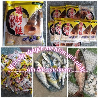 Mồi câu cá mè lá , mè bò loại siêu nhạy 140gam