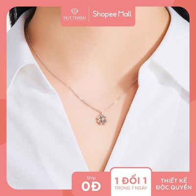 Dây Chuyền Vàng Tây DCMAMD724 Huy Thanh Jewelry