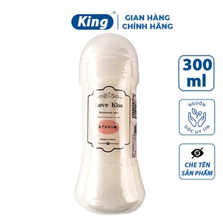 Gel tinh trùng LOVE KISS 300ml, gel bôi trơn mô phỏng tinh trùng giúp tăng khoái cảm kéo dài quan hệ