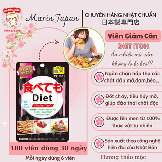 Gói diet itoh nhật bản 180 viên sử dụng 30 ngày