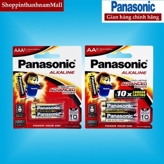 Pin AA / Pin AAA Panasonic Alkaline 1,5 V Vỉ 2 Viên Chính Hãng