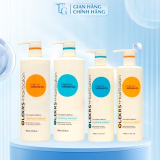 Dầu Gội Xả Olexrs Argan Oil Collagen Hair Salon Olex
