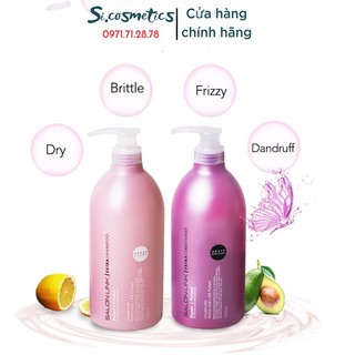 Dầu gội đầu Kumano Salon Link Extra Treatment dùng cho tóc thẳng 1000ml