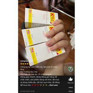 KELA LOTION Dùng cho da chân lông 30ml