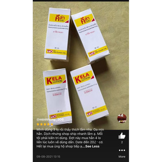 KELA LOTION Dùng cho da chân lông 30ml
