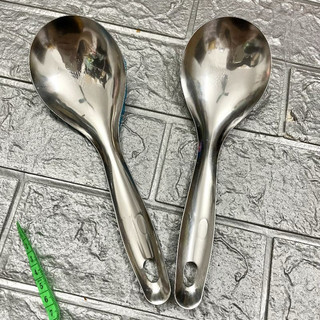 môi múc canh inox cán 25cm