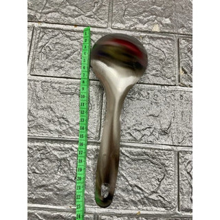 môi múc canh inox cán 25cm