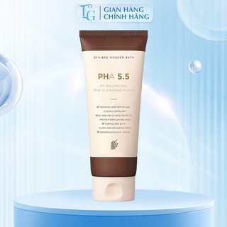 Sữa rửa mặt Wonder Bath PHA 5.5 tạo bọt dịu nhẹ - phù hợp ngay cả da nhạy cảm 130ml