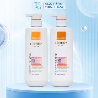 Cặp Dầu Gội Xả Olexrs Hair Salon Ngăn Ngừa Rụng Tóc - Luxury 960ml