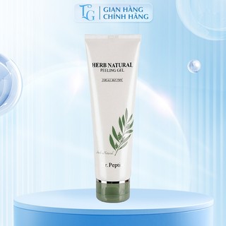 Tẩy Da Chết Mịn Và Sáng Da Dr.Pepti Herb Natural Peeling Gel 130ml