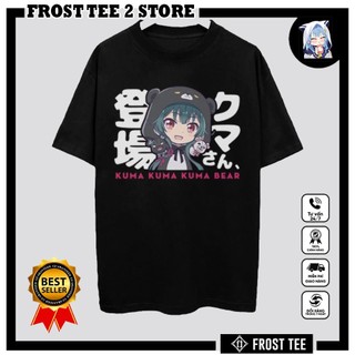 Áo thun Kuma Kuma Kuma Bear Collection (Black) ngắn tay