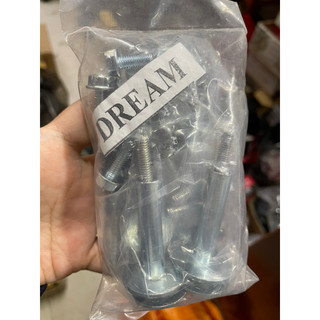 Bộ ốc lắp dàn áo xe máy dream/w nhỏ/rs/ya sirus
