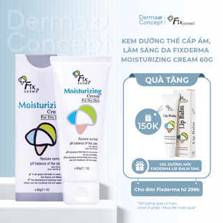 Kem dưỡng thể cấp ẩm, làm sáng da Fixderma Moisturizing Cream - 60g [NHẬP KHẨU CHÍNH HÃNG 100%]