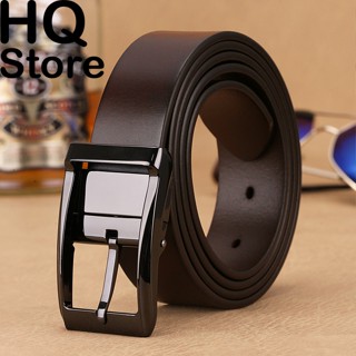  Thắt lưng nam da bò khóa cài khuy N&L leather bảo hành 12 tháng full hộp đựng 