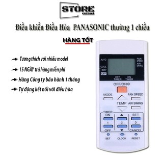 Điều khiển điều hòa máy lạnh panasonic thường 1 chiều a75c3297 chất lượng tốt