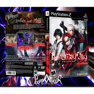 Đĩa game ps2, devil may cry 3: dante's awakening special edition cho máy ps2