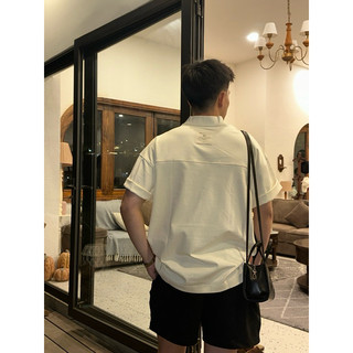 ÁO THUN 𝐕-𝐍𝐄𝐂𝐊 FORM OVERSIZED INDAHOOD STUDIO