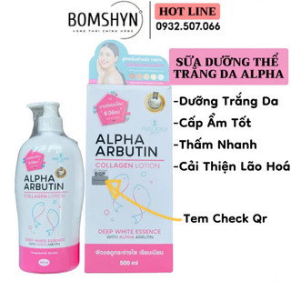 Lotion Sữa Dưỡng Thể Trắng da Alpha arbutin 3+ 500ml chuẩn Thái Lan