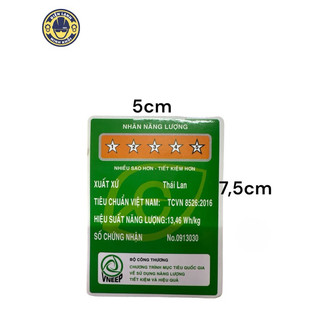 Tem dán năng lượng 5 sao Thái Lan