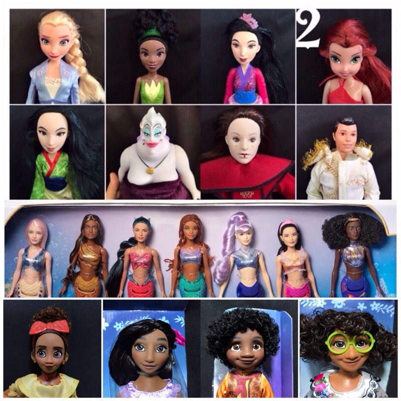 Disney2 Búp bê mô hình công chúa, hoàng tử phù thủy Walt Disney Store Dolls Dc Superhergirl Doll Sta