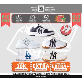 Giày mlb chunky bigball / liner basic / mid / monogram sneaker - hàng chính hãng 100%
