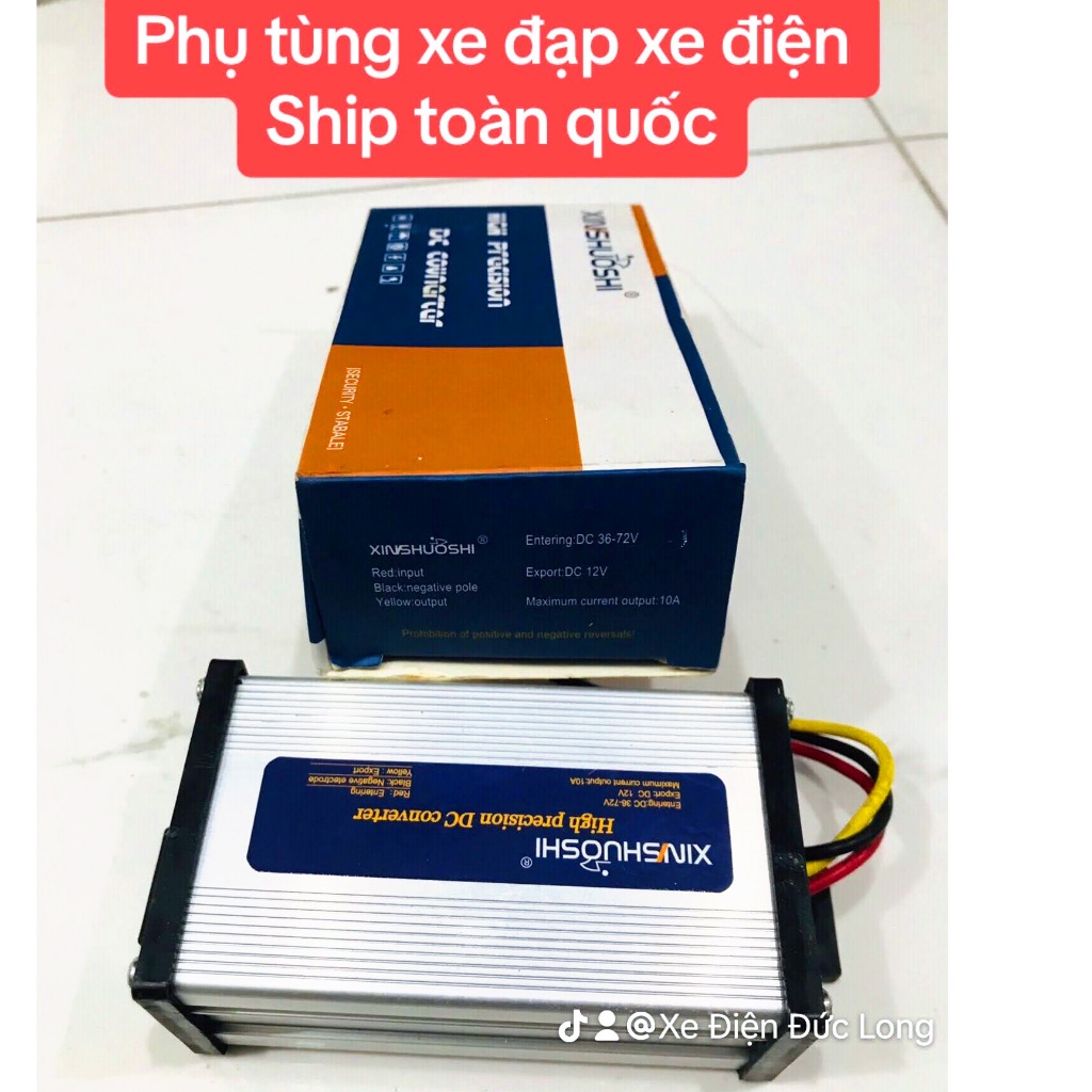 Adapter đổi nguồn sang 12v từ điện áp 48v.60v.72.84v,96v