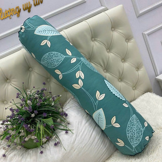 Vỏ gối ôm cotton có khoá kéo dọc thân