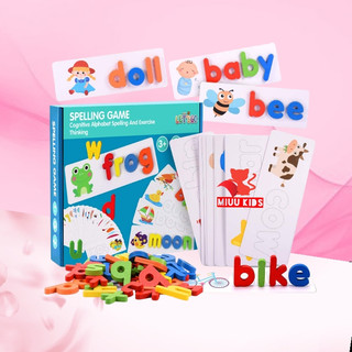 Bộ Thẻ Học Tiếng Anh Spelling Game Gồm 52 Chủ Đề Tiếng Anh Có Hình Minh Họa
