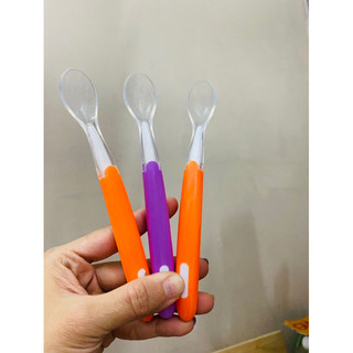 Muỗng/Thìa Silicon sâu lòng siêu mềm Cho Bé