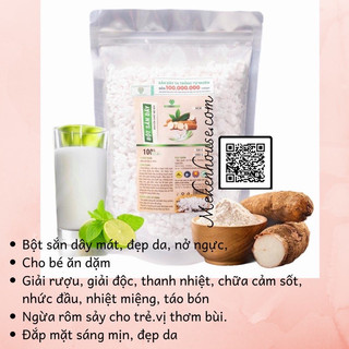 Bột sắn dây ta mẹ ken, tươi sạch nguyên chất mẹ ken