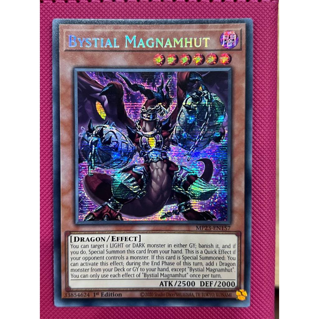 [YGO Edison] Thẻ bài Yugioh: Bystial Magnamhut - MP23-EN157