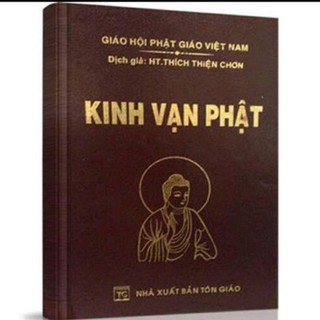Sách - Kinh Vạn Phật (tặng kèm bọc sách và tờ chú đại bi)(thanhbook)