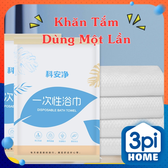 Khăn Tắm Khô Dùng Một Lần  ANJING size 70x140cm - tiện lợi đi du lịch, công tác, đi bơi, đi chơi