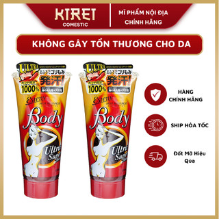 Kem tan mỡ bụng body nhật bản Esteny Hot Body Gel đánh tan bôi massage hiệu quả nội địa 240g Nhật Bản