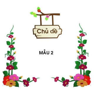 Dây viền góc chủ đề trang trí