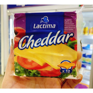 [Date Mới] Phô Mai Lát Lactima Cheddar / Gouda / Mozzarella 200gr