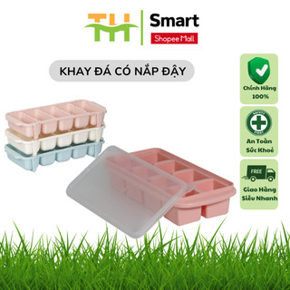 Khay đá việt nhật có nắp đậy ngăn to hình chữ nhật