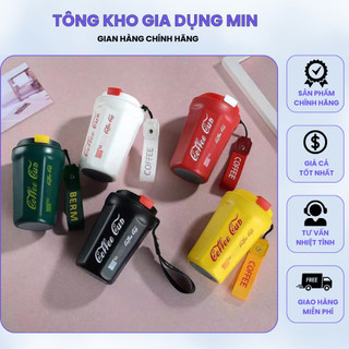 Ly giữ nhiệt inox coca cola coffee cup hàn quốc 420ml inox 304 cao cấp