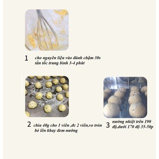 500G Bột làm bánh cona Hàn quốc.