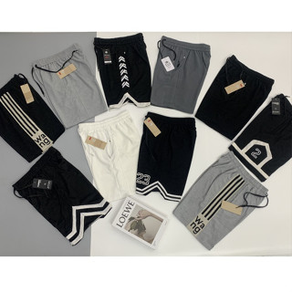 Short nam dáng unisix gấu V, Quần ngố nam thể thao, quần đùi nam bóng rổ, chất thô gạo tổ ong